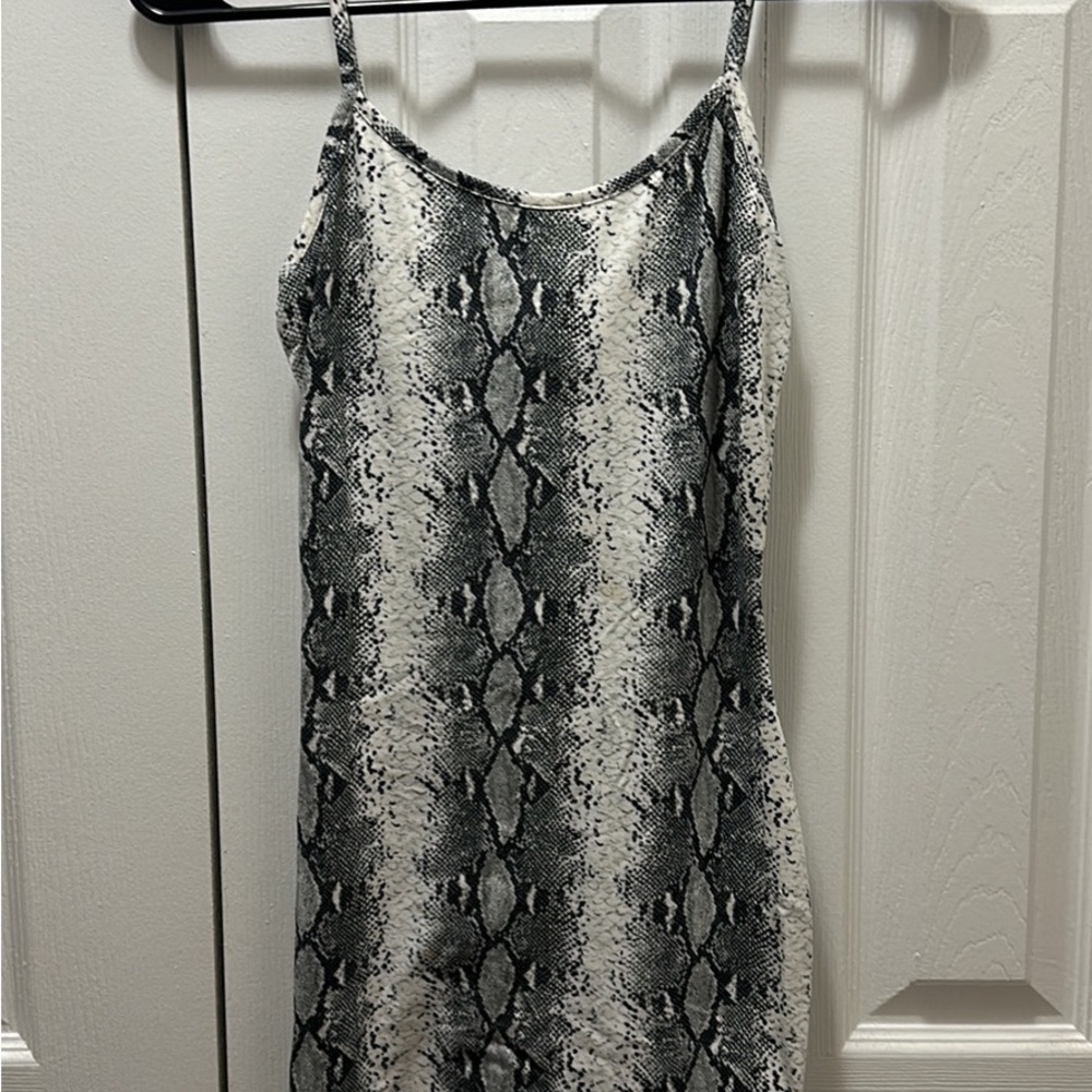 Windsor Monochrome Animal Print Dress